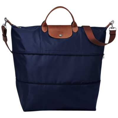 Sac de voyage extensible Le Pliage Longchamp couleur Navy