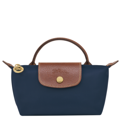 Longchamp Le Pliage Original trousse à cosmétiques Marine