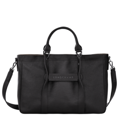 3D sac porté main M Longchamp Noir