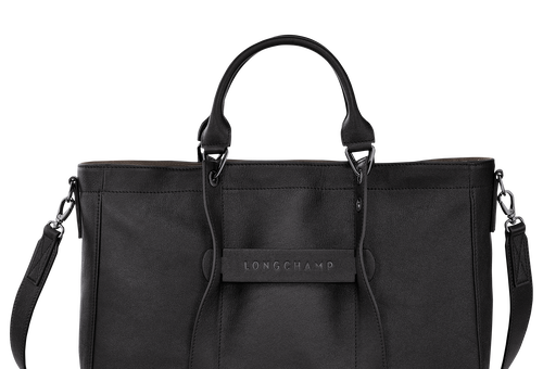 3D sac porté main M Longchamp Noir