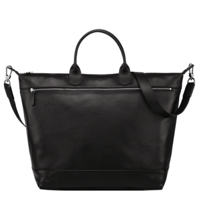 Sac de voyage Le Foulonné de Longchamp couleur noir