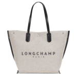 Roseau Essential Longchamp sac porté shopping L écru