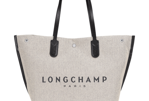 Roseau Essential Longchamp sac porté shopping L écru