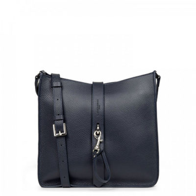 Foulonné Double Hook Lancaster sac trotteur Bleu foncé