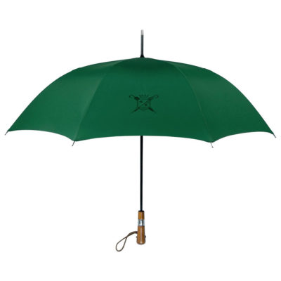 Le Parapluie de Cherbourg, L'Antibourrasque poignée droite vert anglais
