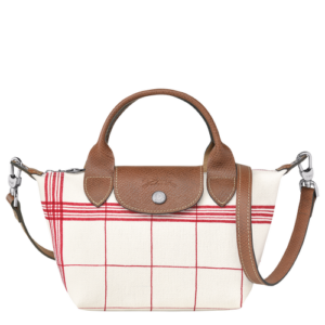 Sac porté main XS Le Pliage Collection Torchon de Longchamp, rouge