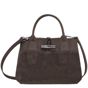 Roseau Soft, Longchamp, sac porté main S Ébène