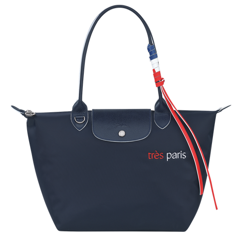 Longchamp Le Pliage Très Paris sac shopping S marine