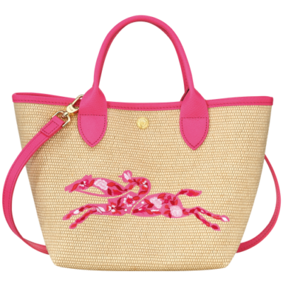 Longchamp Le Pliage Panier fuchsia
