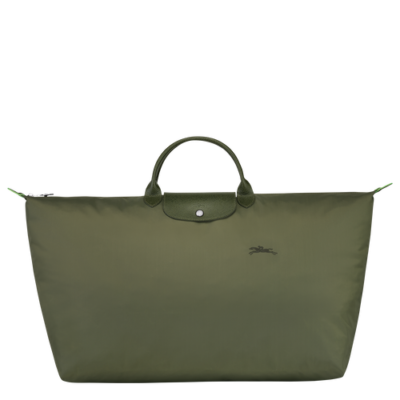 Longchamp Le Pliage Green sac de voyage M forêt