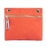 Tussor pochette Yole corail