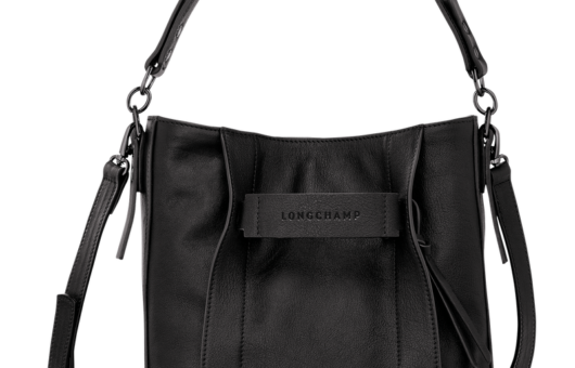 3D de Longchamp sac bandoulière S noir