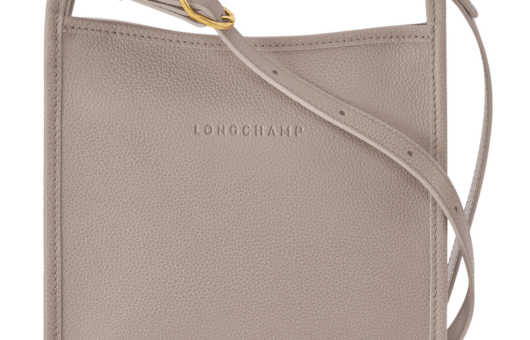 Le Foulonné de Longchamp sac à bandoulière S tourterelle