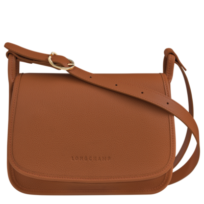Le Foulonné de Longchamp sac besace S caramel