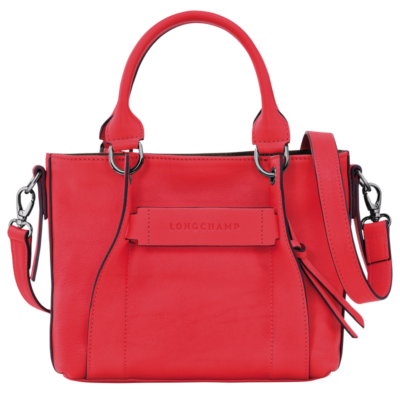 3D de Longchamp sac porté main S rouge