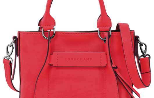 3D de Longchamp sac porté main S rouge