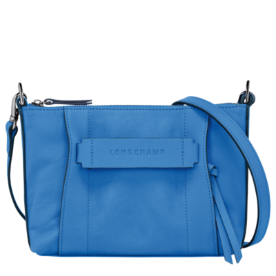 3D de Longchamp sac bandoulière S cobalt