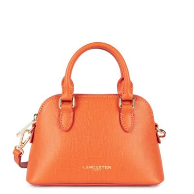 Lancaster Sierra Jia petit sac demi-lune orange