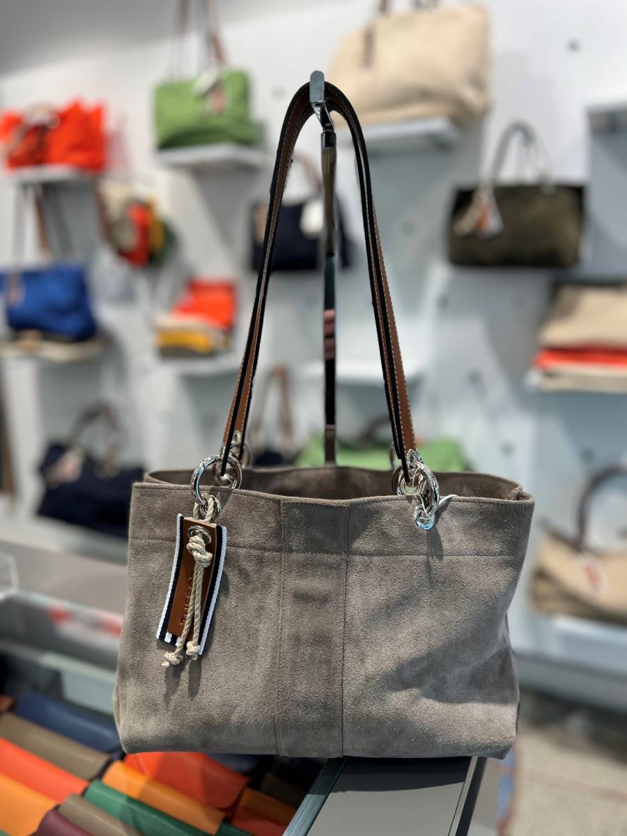 Tussor sac Canotage cuir galet
