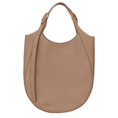 Longchamp Le Foulonné sac cabas XL biscuit